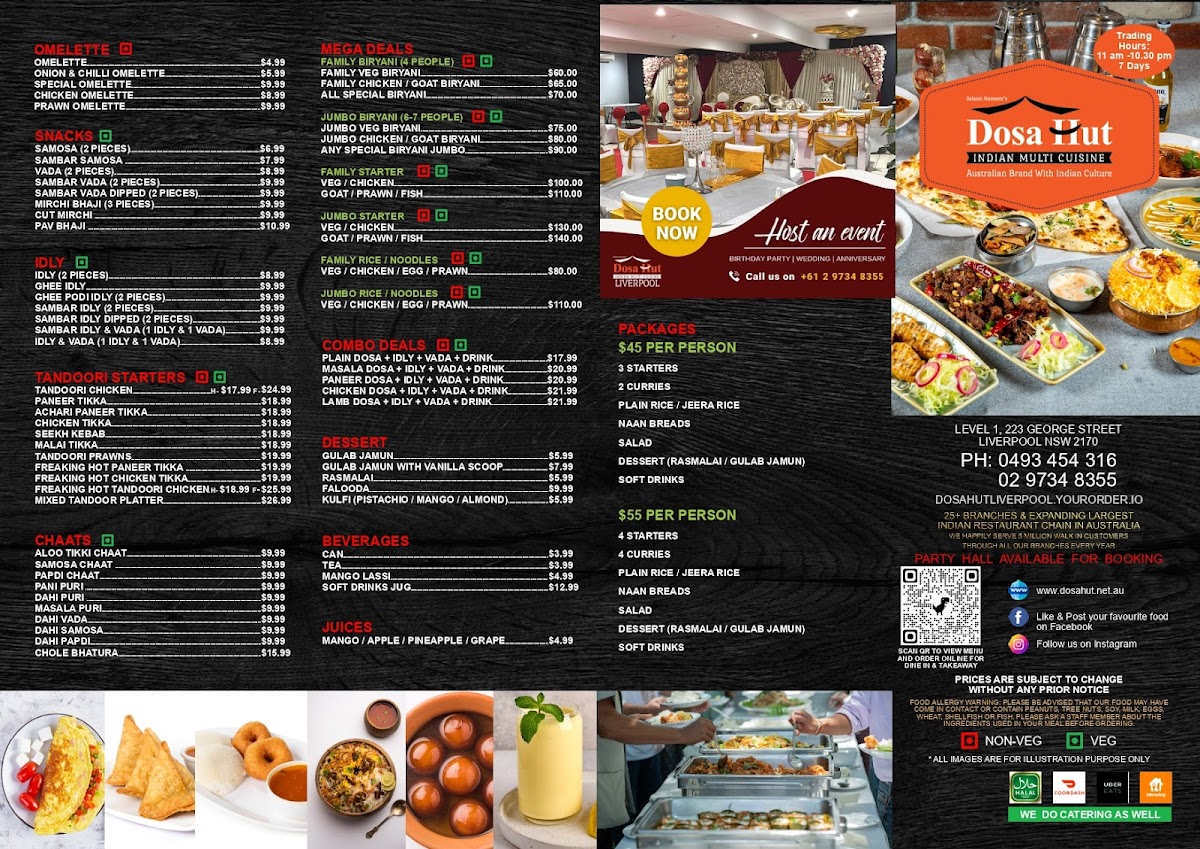 Dosa Hut Indian Restaurant - Liverpool Nsw photo 2